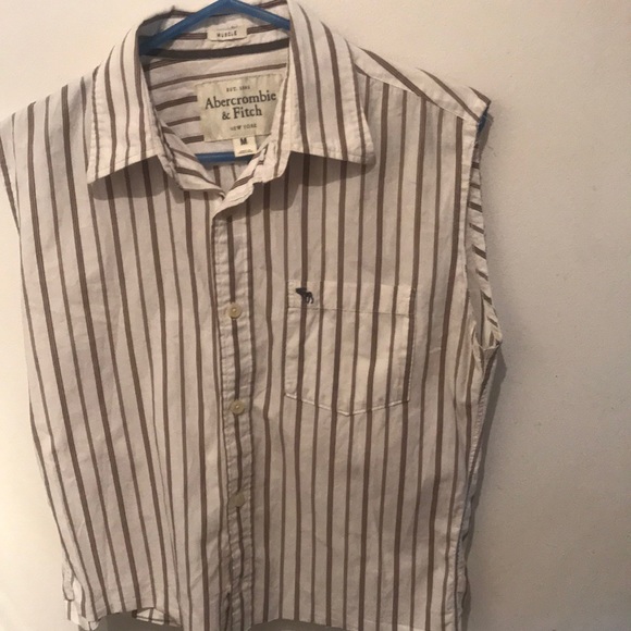 Rare Abercrombie and Fitch Muscle Vest Very stylish! - Picture 1 of 3